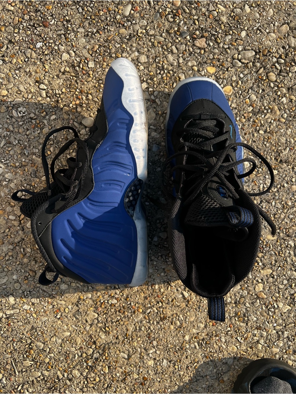 Nike Little Posite Royal Blue (7) size